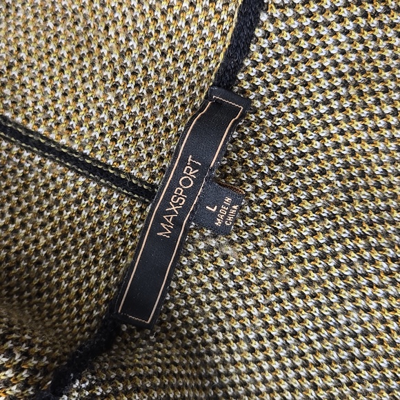 Max Sport Art Deco Lily Knit Cardigan Large - Picture 5 of 8